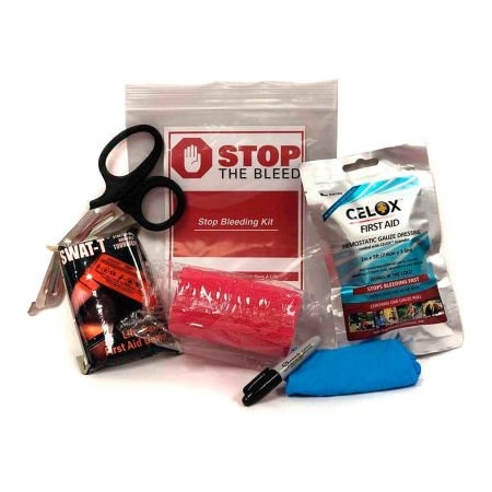 Celox Celox BioLogistex Individual Stop Bleeding Kit, Hemostatic Gauze ISBKSWT001